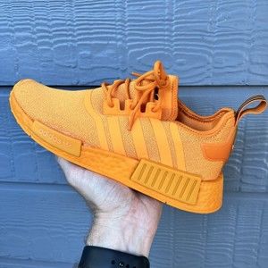 ADIDAS Women’s NMD R1 Boost Running Shoe GV9439 Bright Orange Size 8